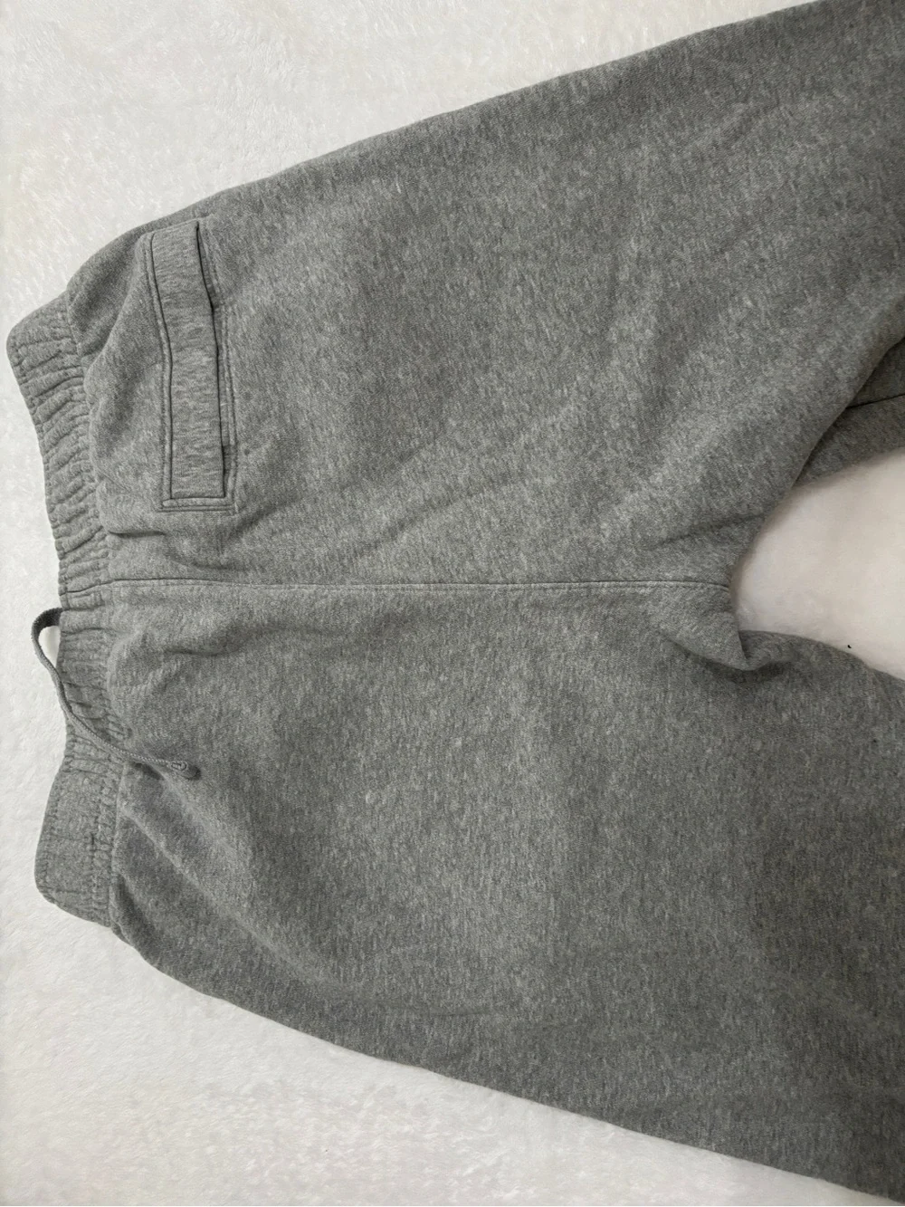 Nike Gray Fleece Jogger Pants for Kids